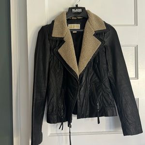 Michael Kors genuine leather jacket